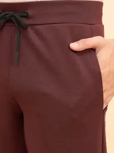 Sweet Dreams Maroon Men Mid Rise Track Pants
