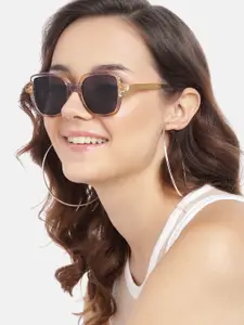 Carlton London Women Oversized Sunglasses with UV Protected Lens