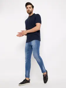 WILD WEST Short Sleeves Cotton Polo Collar T-shirt