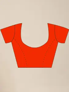 Mitera Women Ethnic Motifs Zari Silk Blend Kanjeevaram Saree