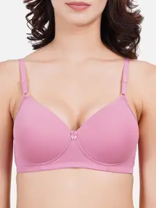 FIMS Pack Of 2 Full Coverage Lightly Padded Everyday Bra - All Day Comfort
