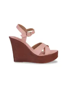 Catwalk Strappy Wedge Heels