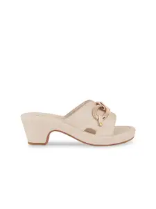 Catwalk Embellished Block Heels