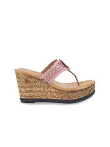 Catwalk Embellished Wedge Heels