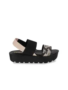 Catwalk Animal Printed Flatform Heels