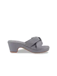 Catwalk Textured Block Heels