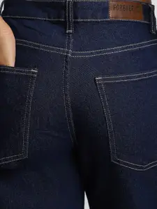 FOREVER 21 Women Mid-Rise Straight Fit Stretchable Jeans