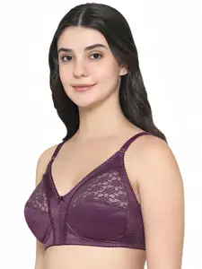 Wacoal Pack Of 2 Floral Self Design Full Coverage All Day Comfort Everyday Bra