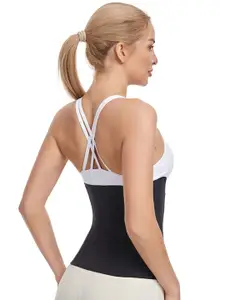 JC Collection Shoulder Straps Tummy Shapewear