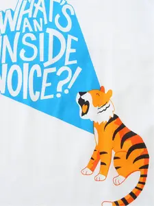 INCLUD Boys Round Neck Short Sleeves Printed T-shirt with Shorts