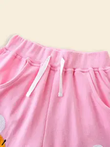 INCLUD Girls Printed Mid-Rise Shorts