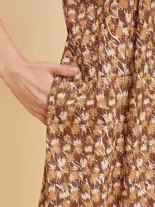 Sweet Dreams Printed Pure Cotton Maxi Nightdress