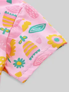 INCLUD Girls Graphic Printed Short Sleeves T-Shirt