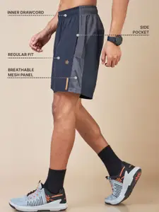 CULT Men Mid Rise Moisture Wicking Sports Shorts