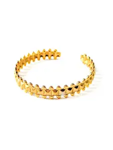 SWASHAA 18K Gold-Plated Cuff Bracelet