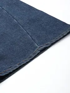 The Roadster Life Co. Women Palazzo Fit High-Rise Light Fade Jeans