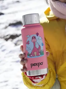 Pexpo CAMEO Pink Thermosteel Hot and Cold Upto 8 Hrs Insulated Water Bottle 300ml