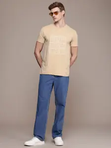 French Connection Printed Pure Cotton T-shirt