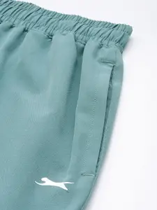 Slazenger Mock Collar Brand Logo Printed Ultra-Dry Sports Tracksuit