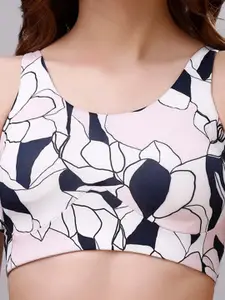 Soie Floral Printed Full Coverage Beginners Bra With All Day Comfort