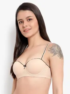 BRACHY Medium Coverage Underwired Heavily Padded Everyday Bra With All Day Comfort