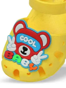 Yellow Bee Boys Clogs Sandals