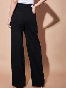 BAESD Women Flared Mid Rise Jeans