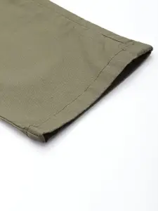 Louis Philippe Sport Men Tapered Fit Low-Rise Chinos Smart Casual Trousers