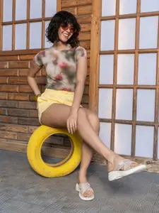 Solethreads Women Textured Sliders