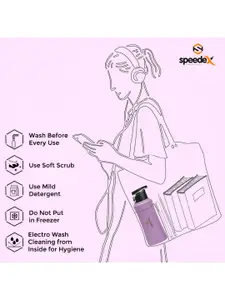 Speedex Purple Single Stainless Steel Solid Water Bottle