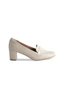 ERIDANI Block Heeled Pumps