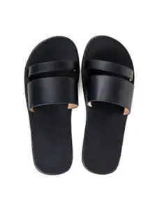 Planet Paaduks Men Faux Leather Comfort Sandals