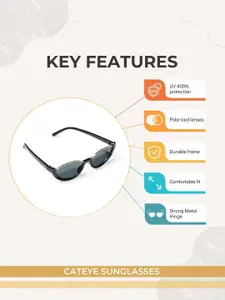 CHOKORE Men Cateye Sunglasses with UV Protected Lens CHKSM_49