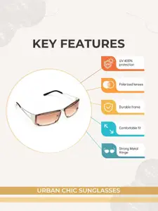 CHOKORE Men Rectangle Sunglasses with UV Protected Lens CHKSM_44