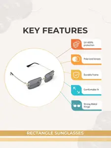 CHOKORE Men Rectangle Sunglasses with UV Protected Lens CHKSM_89