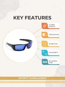 CHOKORE Men Sports Sunglasses with Polarized Lens CHKSM_06