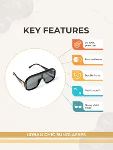 CHOKORE Men Oversized Sunglasses with UV Protected Lens CHKSM_72