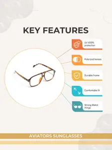 CHOKORE Men Aviator Sunglasses with UV Protected Lens CHKSM_64