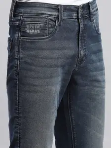 Monte Carlo Men Straight Fit Light Fade Clean Look Cotton Jeans