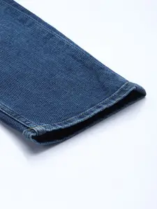 Louis Philippe Jeans Men Smart Slim Fit Light Fade Stretchable Jeans