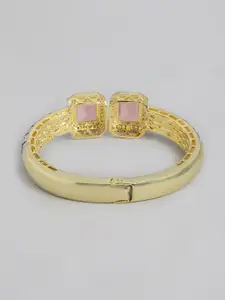 Anouk Women American Diamond Gold-Plated Bangle-Style Bracelet