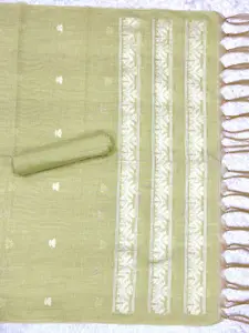 ZARIMO Floral Pure Cotton Unstitched Dress Material