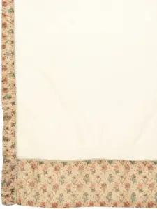 KALINI Ethnic Motifs Printed Round Neck A-Line Kurta With Dupatta