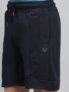 Monte Carlo Men Solid Mid-Rise Cotton Regular Shorts