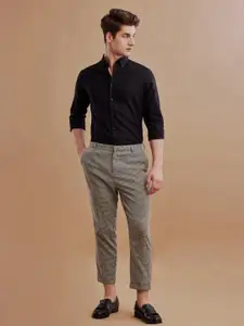 Aldeno Comfort Button-Down Collar Long Sleeves Regular Fit Cotton Linen Casual Shirt