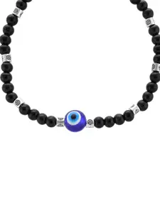 Silvermerc Designs Emerald Silver Plated Link Bracelet