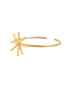 Silvermerc Designs Gold-Plated Bangle-Style Bracelet