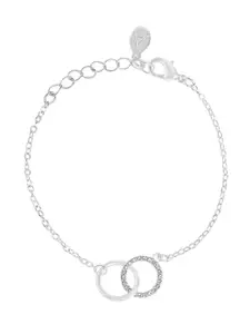 Accessorize Crystals-Studded Wraparound Bracelet