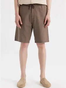 DeFacto Men Mid Rise Pure Cotton Shorts