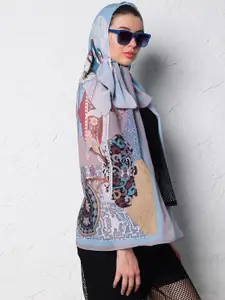 Athena Floral Printed Scarf